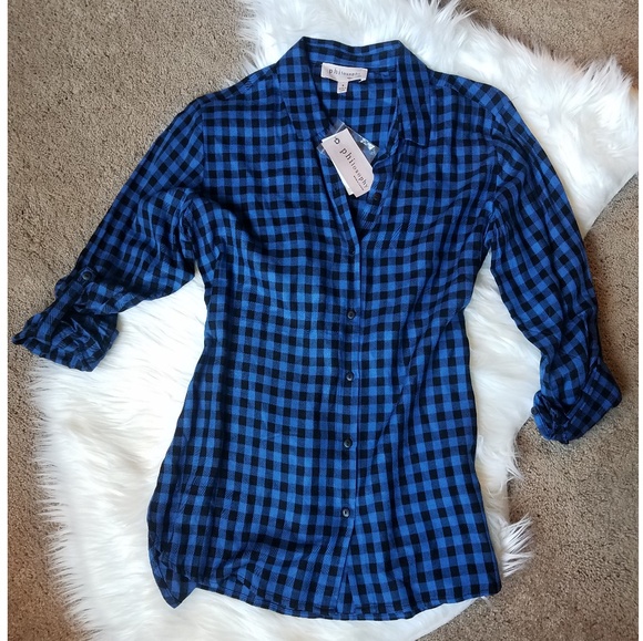 Philosophy Tops - Philosophy Republic Clothing Button-Up Shirt